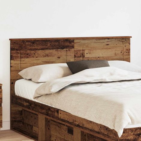 vidaXL Tête de lit Bois Ancien Bois d'ingénierie (1/5)