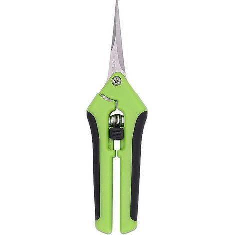 scateur Vert De Jardinage Main Coupe Branche Avec Lames En Acier Inoxydable Pour Fleurs Et Plantes (1/5)