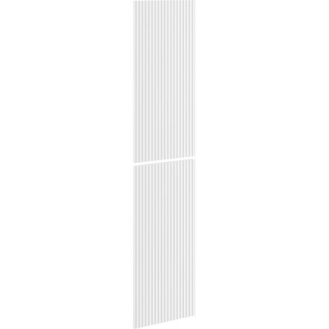 Mexen Rivel frente ranurado para el cuerpo del gabinete de baño 35 x 80 cm (2 uds.), blanco mate - 91A21-1600-300-2-01 (1/2)