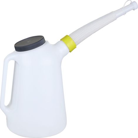 Sodise – Broc verseur gradué 5L – Bec flexible pour dosage précis – Incassable et translucide – 10494 (1/2)