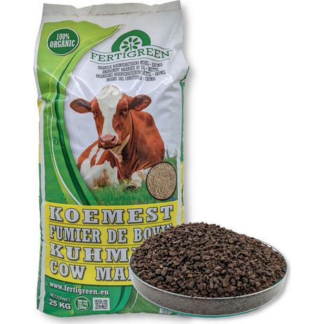 Fertigreen Kuhmist Rinderdung 25 kg Universaldünger Gemüsedünger Rasendünger (1/5)