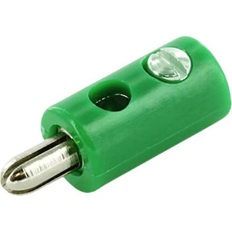 econ connect HOS25GN Fiche banane miniature mâle Ø de la broche: 2.60 mm 1 pc(s) Bulk