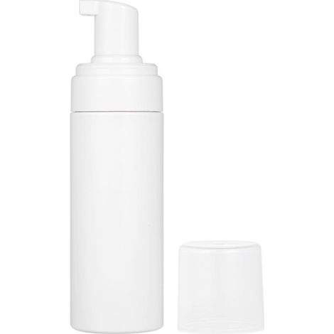 1 flacon de 150 ml (5,2 oz) Mousseur à savon Bouteille mousse Pompé en plastique blanc vide rechargeable portable (1/5)