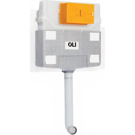 OLI 120 Plus Mechanical Mid Height Concealed Cistern with Front Dual Flush
