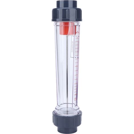 Débitmètre à tube plastique pour liquides, haute précision, résistant aux acides et aux bases, pour l'industrie légère. (1/5)
