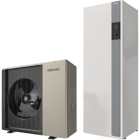Pompe à chaleur monobloc air/eau Alfea Excellia M Duo 8 kW monophasée - ATLANTIC - 526991