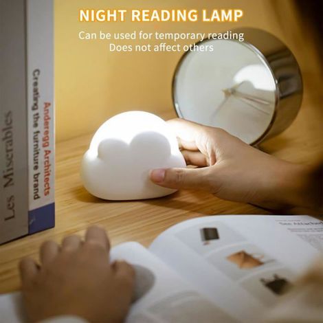 Veilleuse Enfant LED Rechargeable Portable, Petite Lampe Chambre Allaitement Bébé,Bebe Veilleuse de USB Chevet,Veilleuse Intensité (1/5)
