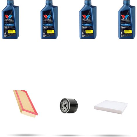 Kit tagliando 3 FILTRI e 4L OLIO compatibile con Toyota C-HR II 1.8 VVTI 103KW Dal 2023 (1/5)