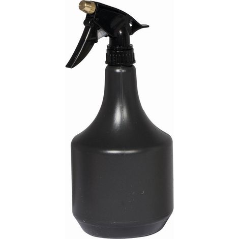 Handsprüher 1,0 l, anthrazit Kunststoff, mit Messingdüse (1/2)