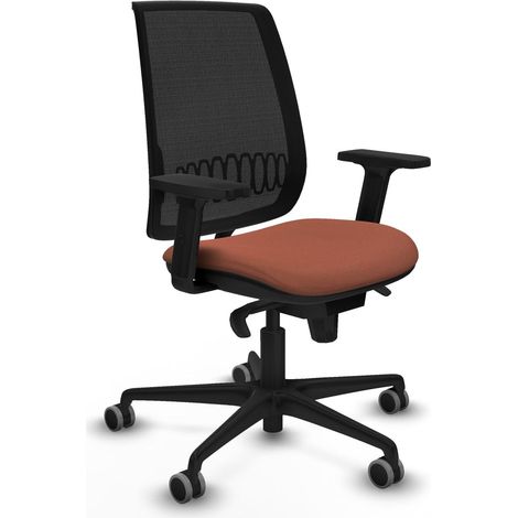 Silla de oficina piqueras y crespo Alares negro mesh (1/2)
