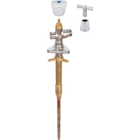 JS FROST-TEC EASY ROBINET D'EXTÉRIEUR RB, RV, POIGNÉE SANITAIRE, DN15, CHROMÉ (1/3)