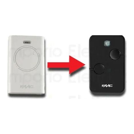 faac 60 télécommande à 2 canaux xto2 slh-sl-ds-rc 433mhz 787032 60 (ex code 787007) (1/3)