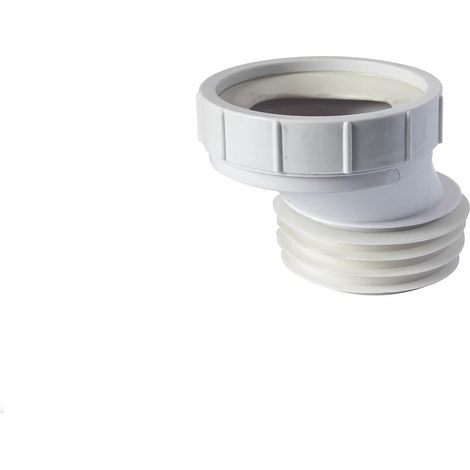 Manicotto eccentrico WC 4 cm rigido – raccordo scarico preciso