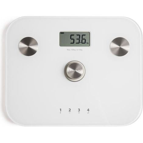 Báscula Digital de Baño Livoo DOM465W Blanco 150 kg (1/5)
