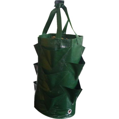 Sac De Culture - Sac En Pe Pour Plantes - Pour Fraises Oignons Carottes Radis Et Autres Légumes - 3 Gallons - Réutilisable (1/5)