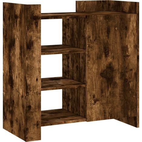 Credenza buffet cassettiera mobile contenitore organizer cucina soggiorno soggiorno 73,5 x 35 x 75 cm derivati del legno marrone 020031097