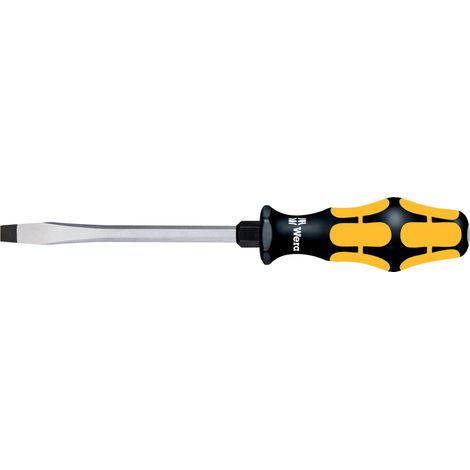 WERA Schlitz-Schraubendreher 932 A 7,0 x 1,2 x 125 mm, Schlagkappe
