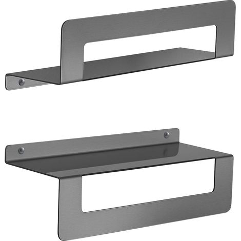 GEDY CLEO portaoggetti mensola 30 cm doccia gun metal codice prod: 000020198130000 (1/3)