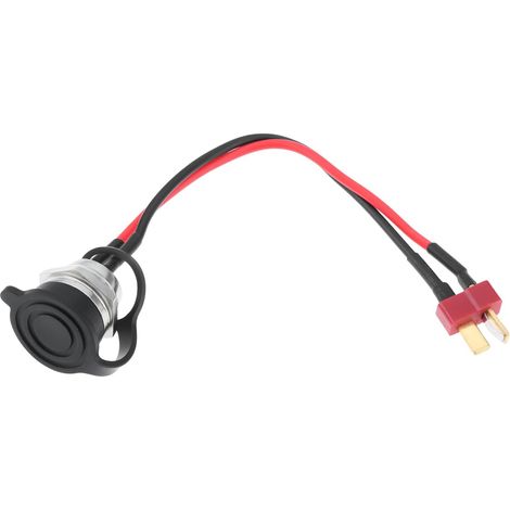 Electric Scooter Charging Cable with 3-Pin T-Connector, 19cm, Compatible with Electric Scooters (1/5)
