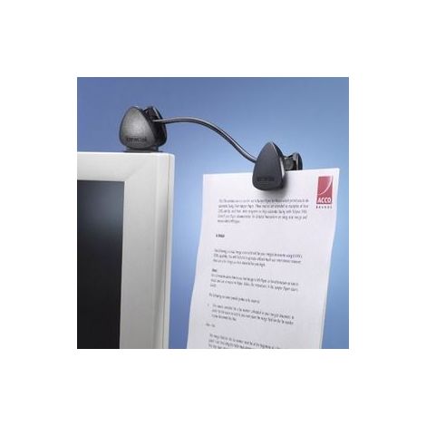 Soporte kensington Portacopias con clip flexible Negro (1/5)