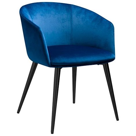 Fauteuil d'accueil Campo bleu - Maxiburo (1/5)