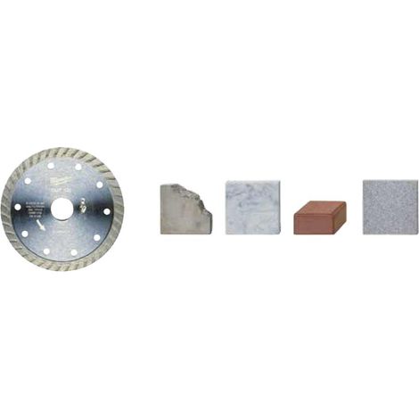 Milwaukee DUT disco de diamante universal 230 mm metálico (1/2)