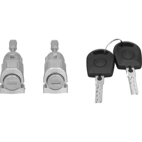 de 2 cylindres de serrure de porte de voiture 604837167