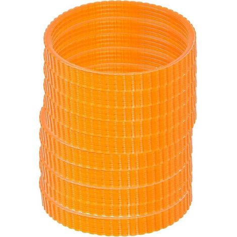 Lot de 10 courroies d'entraînement pour rabot électrique en polyuréthane de 9,6 mm de largeur pour 1900B (orange) (1/4)