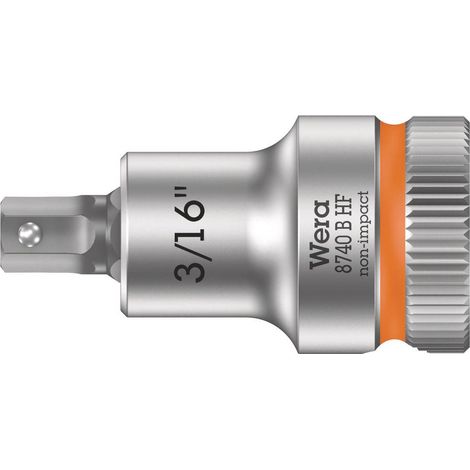 Wera 8740 B HF 05003085001 6 pans extérieurs Douille 3/16" 3/8" (10 mm) X863611 (1/5)