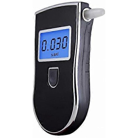 Alcootest numérique professionnel pour la police avec écran LCD (noir) (1/5)