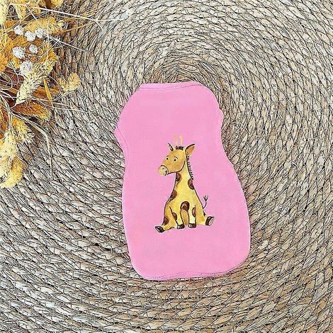 Ropa para perros y gatos Camiseta de verano con estampado de dibujos animados para mascotas pequeñas Ropa para cachorros y perros Chaleco para mascotas Accesorios clásicos para mascotas Jirafa rosa (1/5)
