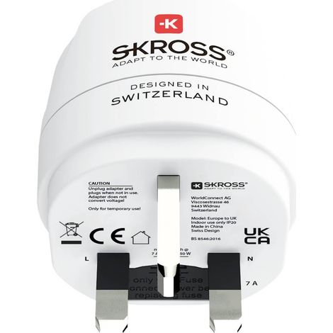 Skross 1.500230C-E Adattatore da viaggio (1/4)
