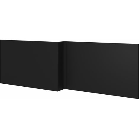18mm MDF Painting Matte Black 1700mm L Shape Bath Front Panel