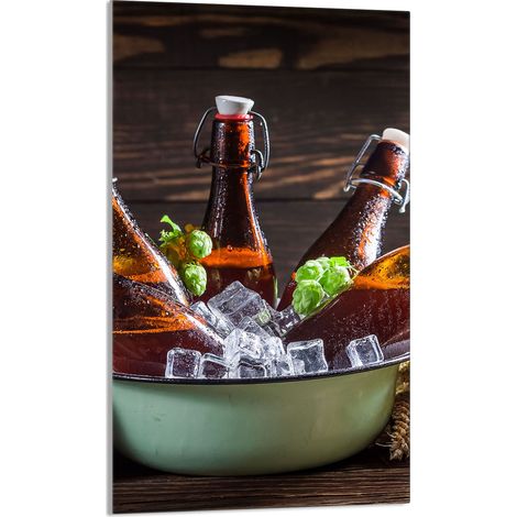 Planche à découper en verre 30x52 Bouteilles (1/5)