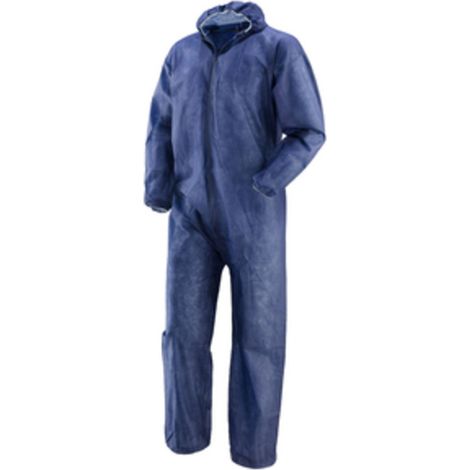 TUTA DA LAVORO MONOUSO 40 G/M2 BLU TG.XXL- 1,0 pz