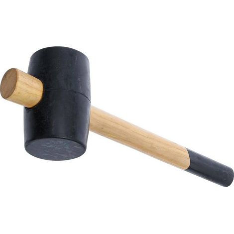 Maillet Caoutchouc Tête 65 mm - 500 g - Résistant et Antidérapant - - D-Work (1/5)
