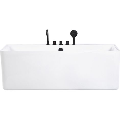 Badewanne QUATRE 170 x 75 cm Weiß