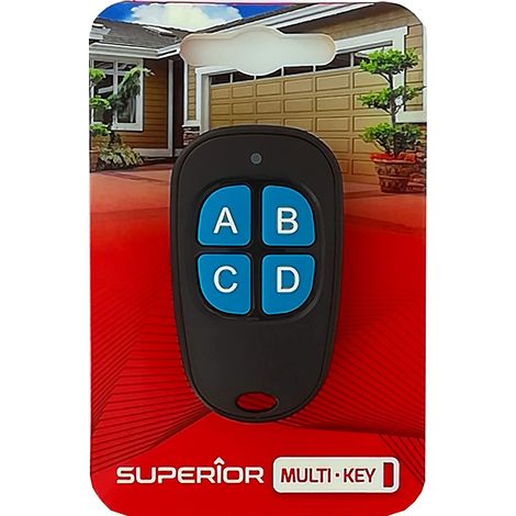 Télécommande garage superior 50437-DI programmable auto apprentissage