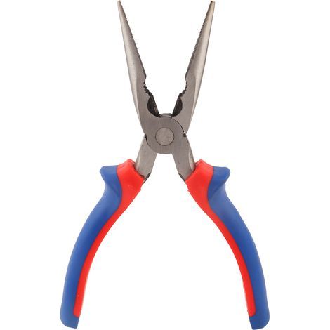 2pcs Pinces à Bec L Pince à Nez L Pinces Coupantes Droites à 45 Degrés Pour Fabrication Artisanale 11 pouces. (1/5)