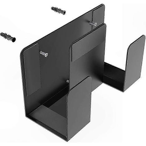 Support mural réglable pour ordinateur portable, conception à double couche, support pliable en métal pour bureau (1/5)