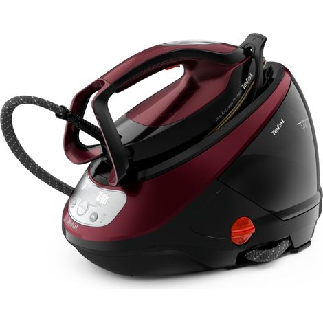 Tefal Pro Express Protect GV9230 centrale vapore nera bordeaux
