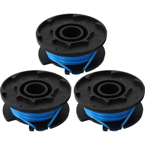 Lot de 3 Bobines de Fil de Coupe pour Ryobi One+ - Compatibles RAC125 AC14RL3A RLT1830H13 RLT1825LI OLT1831S (1/5)