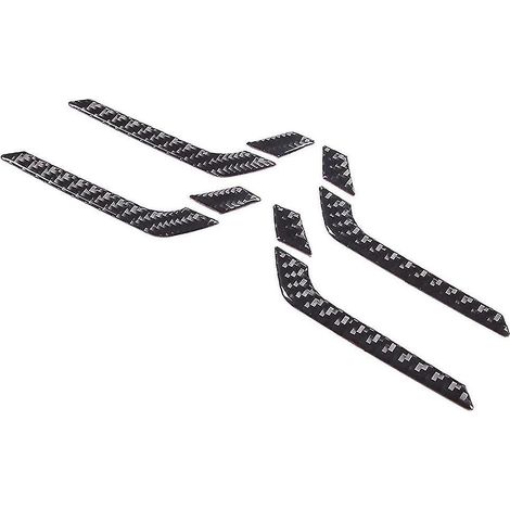 Autocollants décoratifs pour poignées de porte intérieures de voiture (accessoires 2022-2023) - Fibre de carbone souple (1/5)