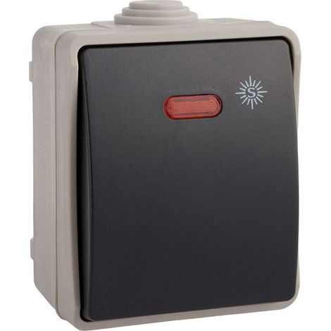 Pulsador estanco luminoso ip54 (retractilado) solera 3320il (1/2)