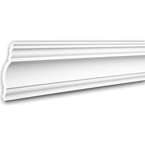 Cornice soffitto parete 150148F Profhome modanatura cornice flessibile modanatura tipo stucco stile neoclassico bianco 2 m