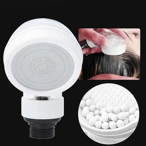 Soffione doccia pressurizzato a risparmio idrico con ugello spray per shampoo, ideale per saloni di parrucchieri. (1/4)