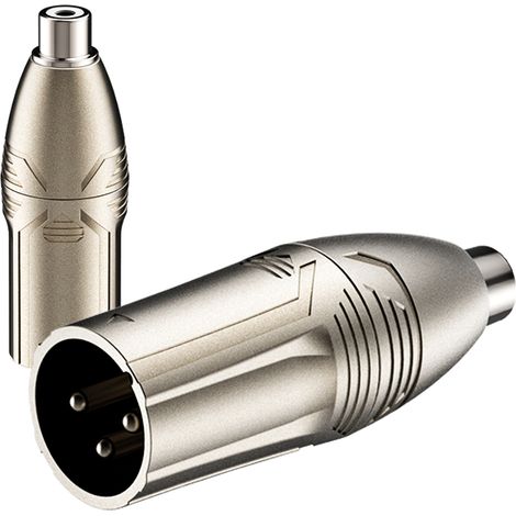 Adaptador Roxtone RA2XMPF de XLR macho a conector RCA (1/5)