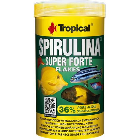Espirulina tropical súper fuerte 36% 1000 ml/200 g