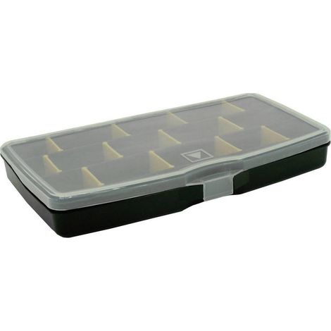 Caja de herramientas viso poly 3 s tapa transparente separadores removibles