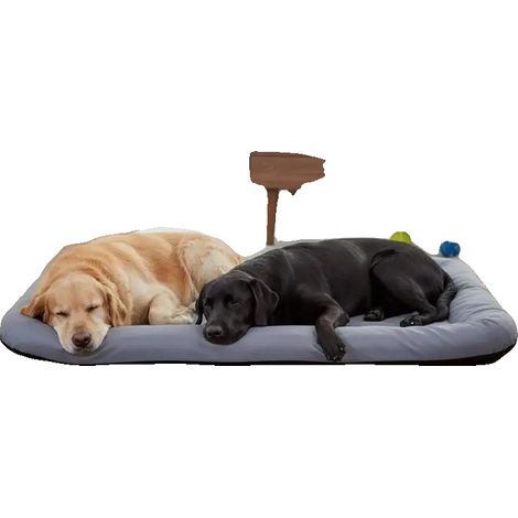 Cama para perros, impermeable, de espuma ortopédica, como se muestra en la imagen. (1/2)